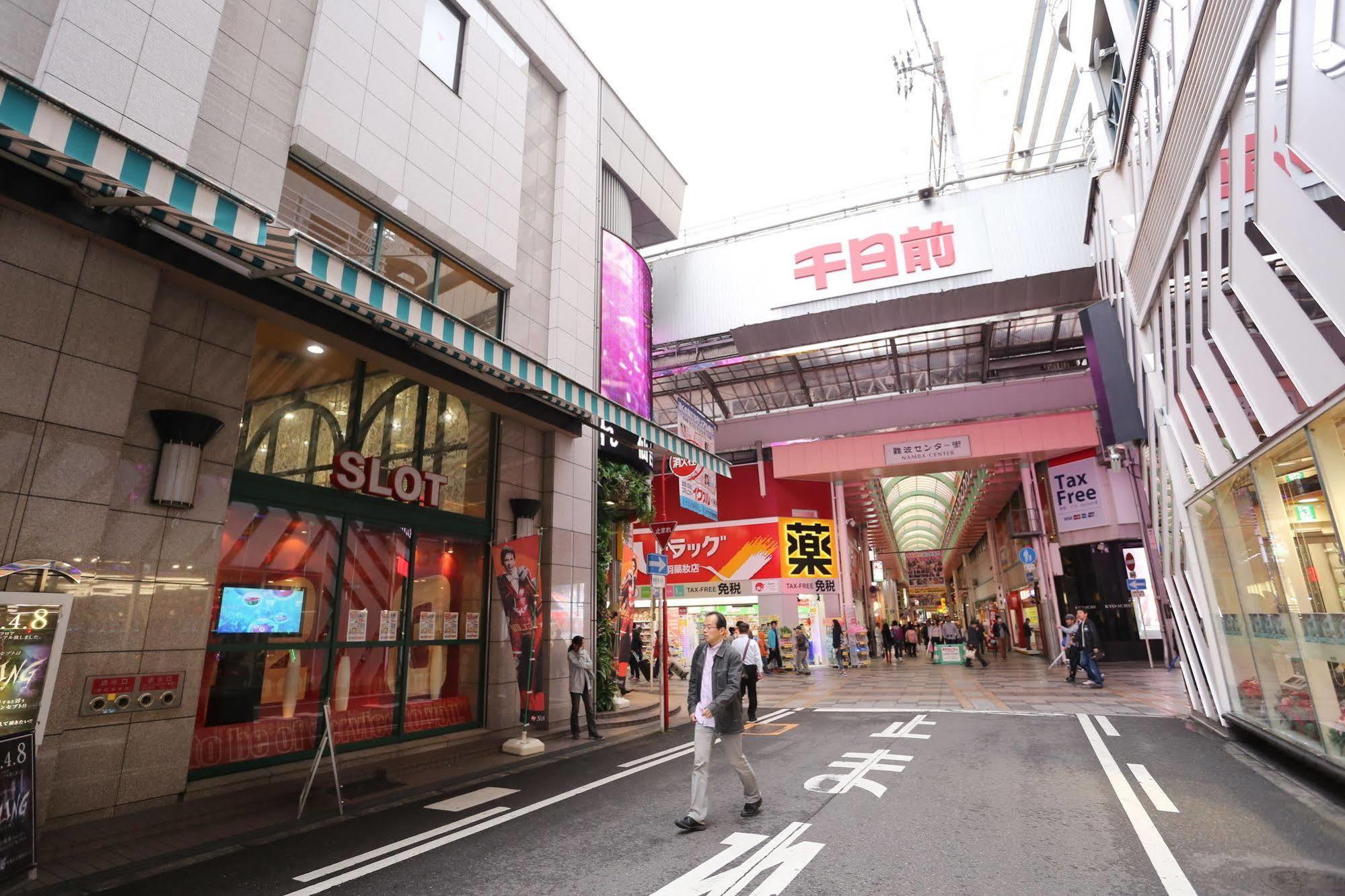 Fuku Hostel Namba Ōsaka Eksteriør bilde