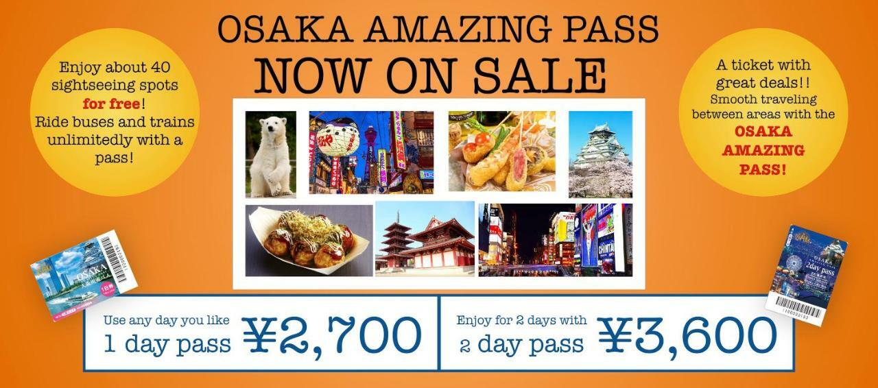 Fuku Hostel Namba Ōsaka Eksteriør bilde